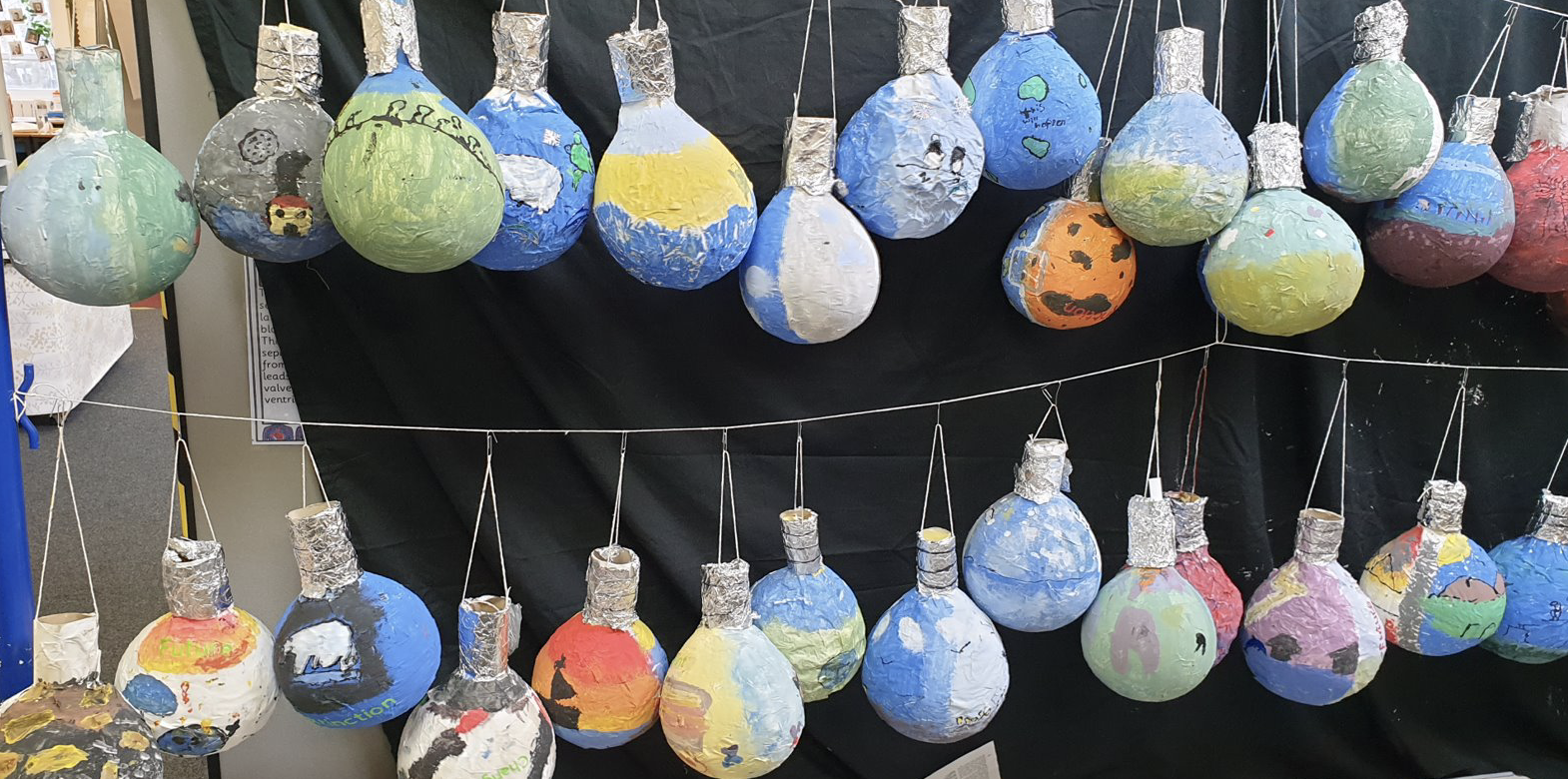 Purbrook had a week-long Climate Change focus on return from Lockdown 3. Each year group focused on a different issue and created a range of different art to express these pressing issues. See Year 6's fantastic 'Light bulb moments'.