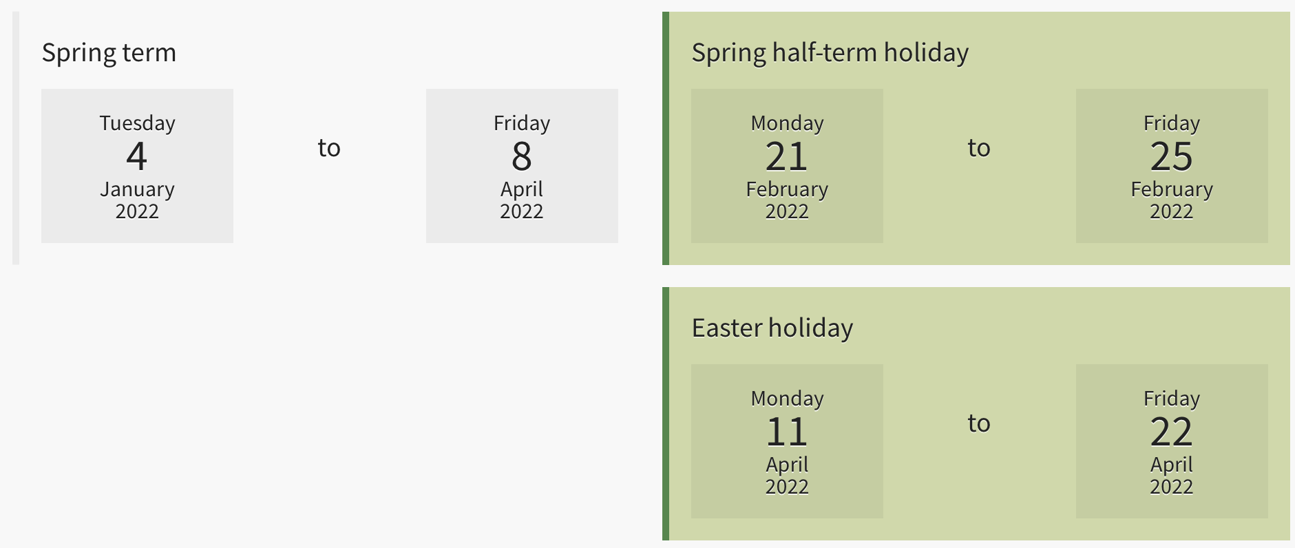 Hcc Academic Calendar 2022 Attendance And Term Dates – Purbrook Junior School