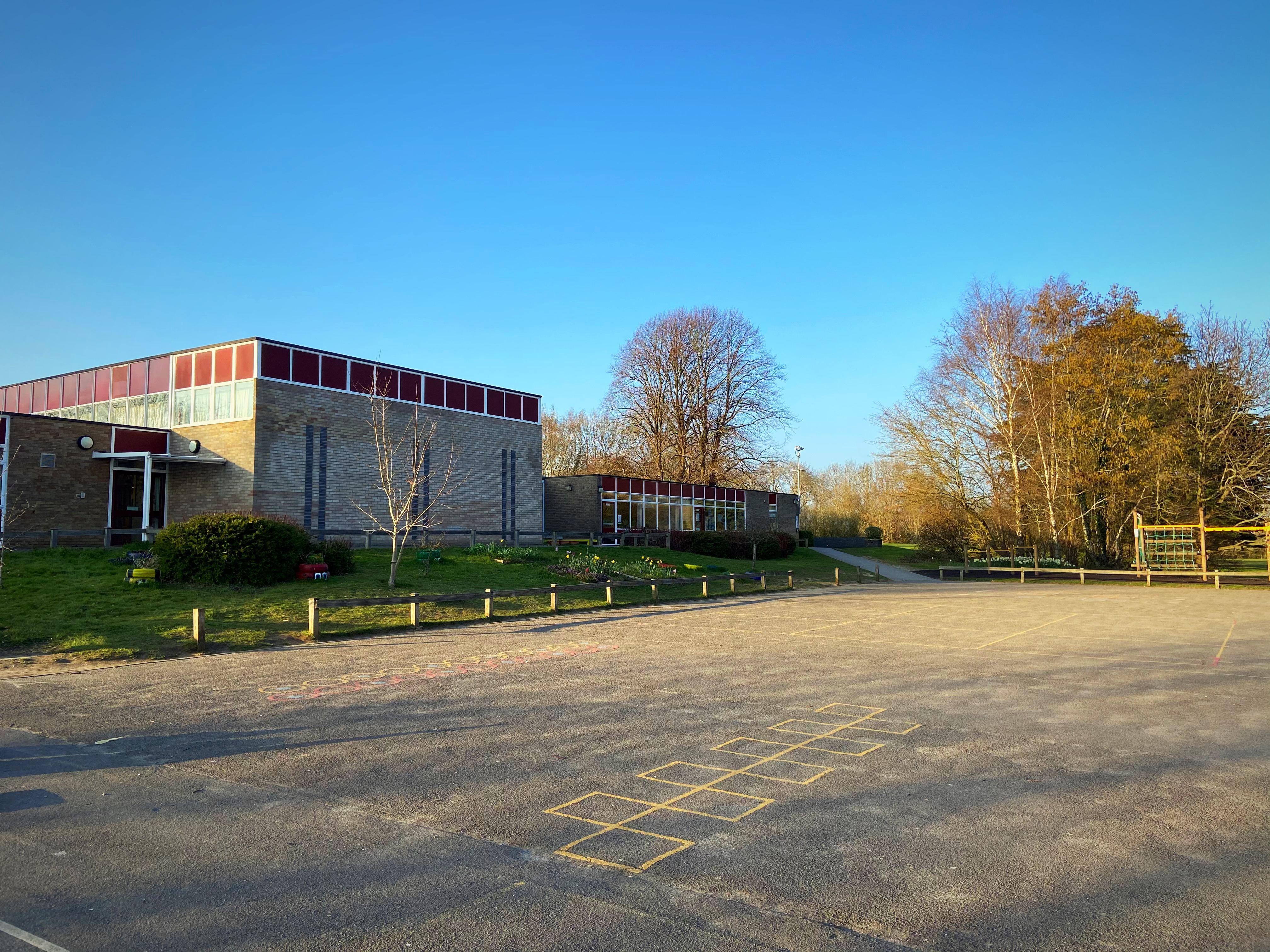 The school grounds have been enhanced and large scale litter picking has been taking place