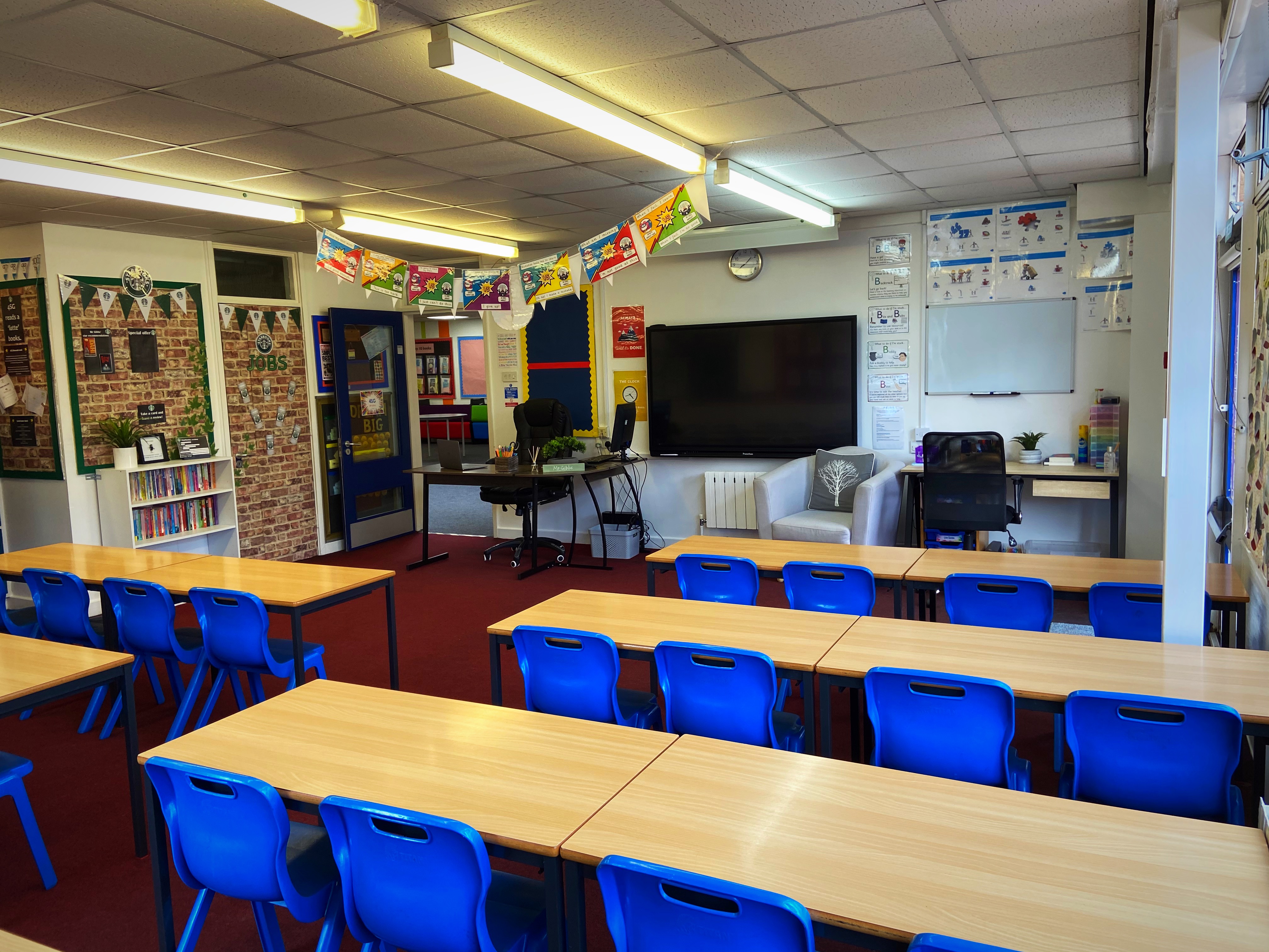 Engaging and bright classrooms